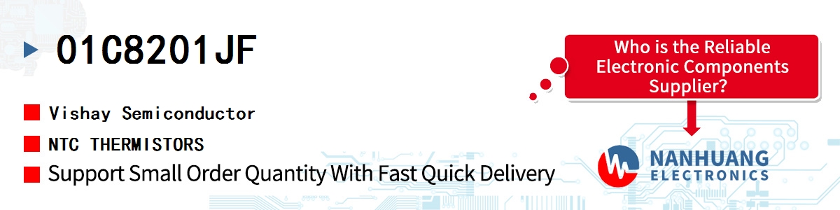 01C8201JF Vishay NTC THERMISTORS