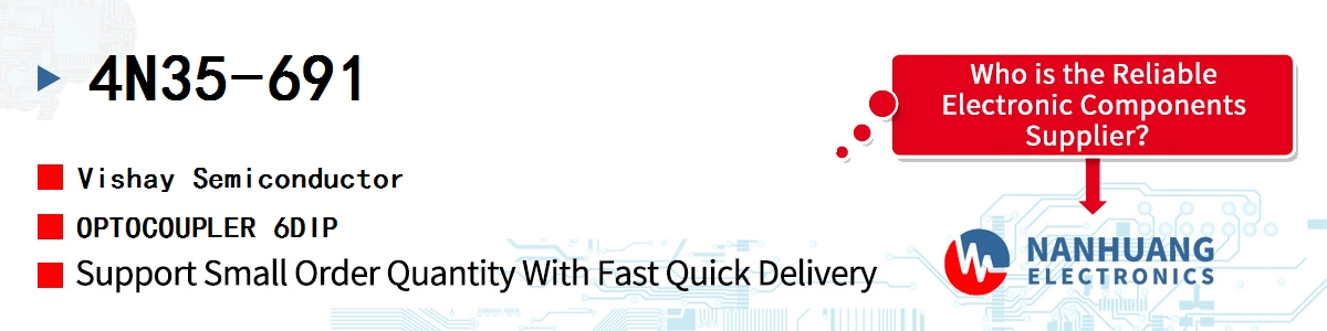 4N35-691 Vishay OPTOCOUPLER 6DIP