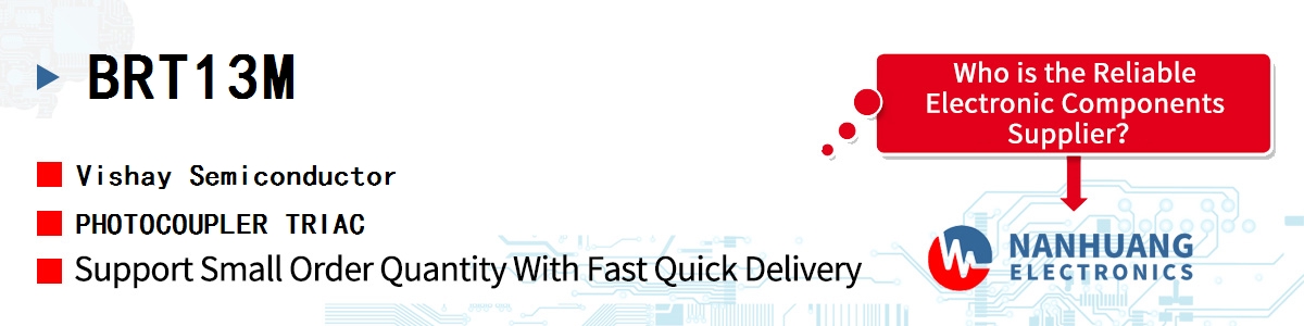 BRT13M Vishay PHOTOCOUPLER TRIAC