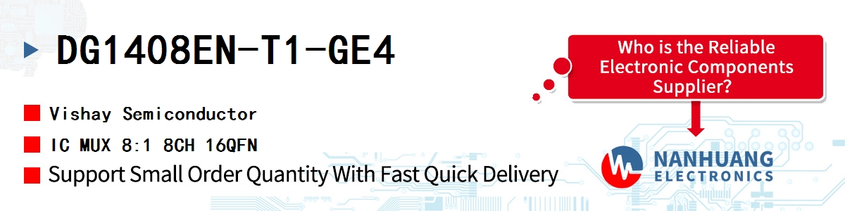 DG1408EN-T1-GE4 Vishay IC MUX 8:1 8CH 16QFN