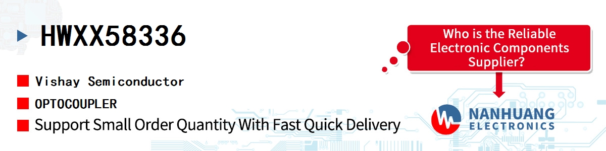 HWXX58336 Vishay OPTOCOUPLER