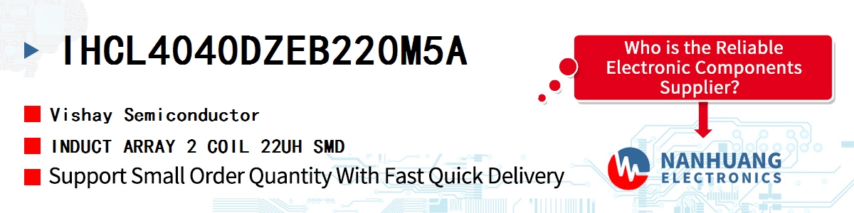 IHCL4040DZEB220M5A Vishay INDUCT ARRAY 2 COIL 22UH SMD