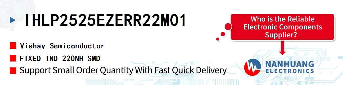 IHLP2525EZERR22M01 Vishay FIXED IND 220NH SMD