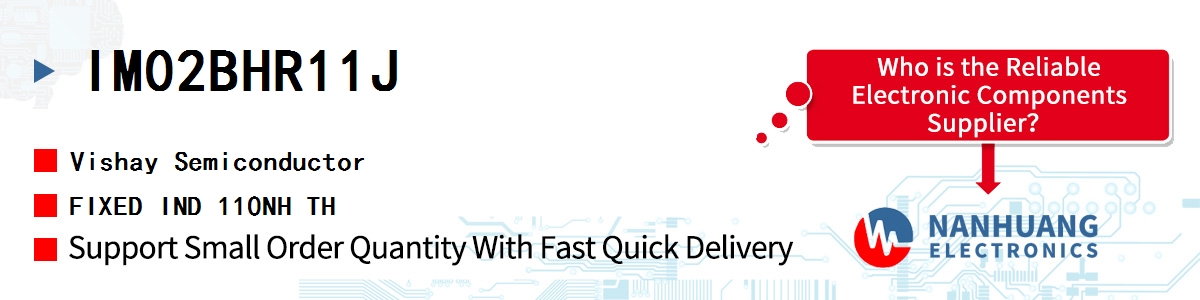 IM02BHR11J Vishay FIXED IND 110NH TH