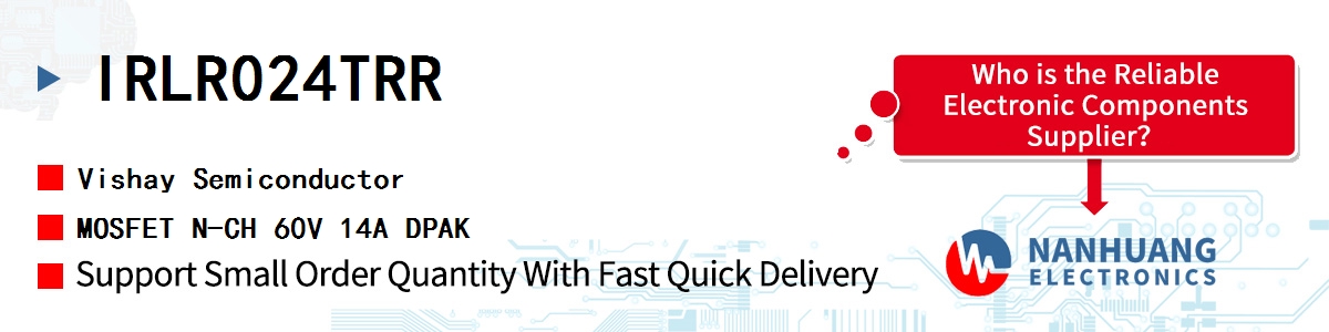 IRLR024TRR Vishay MOSFET N-CH 60V 14A DPAK