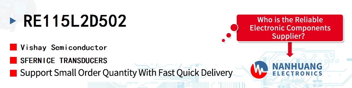 RE115L2D502 Vishay SFERNICE TRANSDUCERS