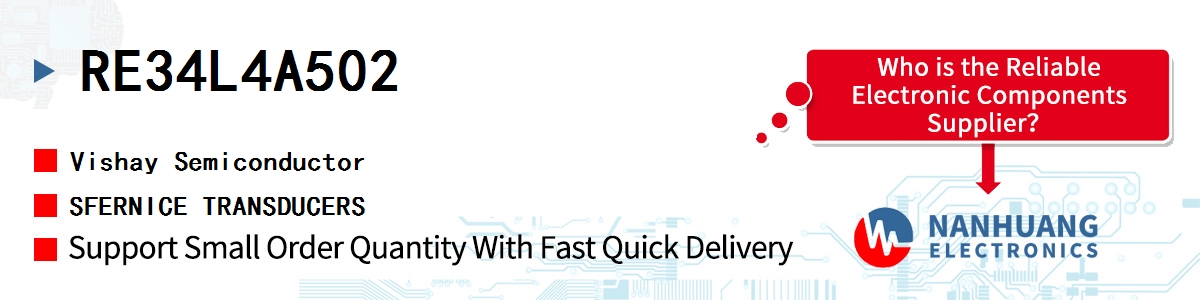 RE34L4A502 Vishay SFERNICE TRANSDUCERS