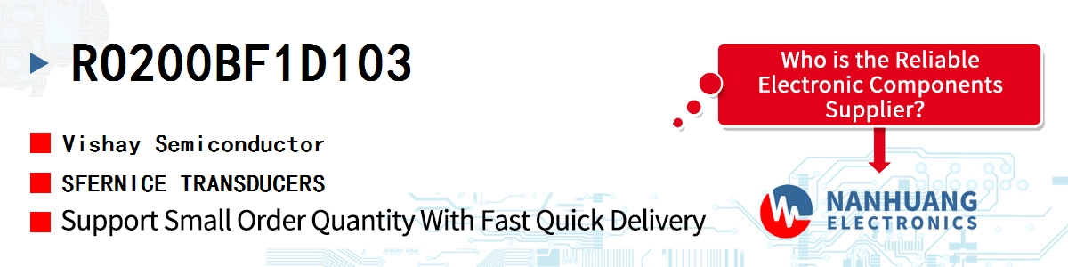 RO200BF1D103 Vishay SFERNICE TRANSDUCERS