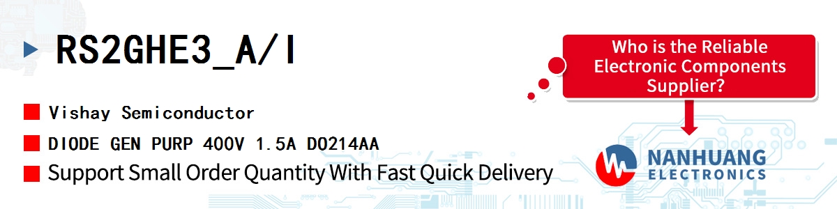 RS2GHE3_A/I Vishay DIODE GEN PURP 400V 1.5A DO214AA