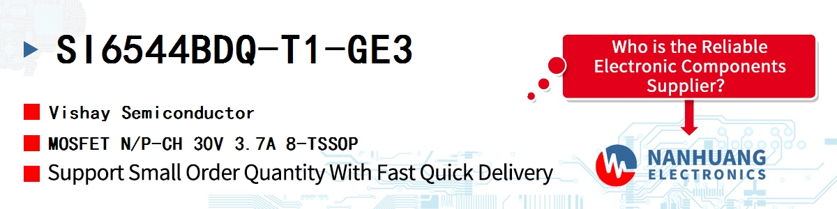 SI6544BDQ-T1-GE3 Vishay MOSFET N/P-CH 30V 3.7A 8-TSSOP