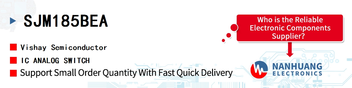 SJM185BEA Vishay IC ANALOG SWITCH