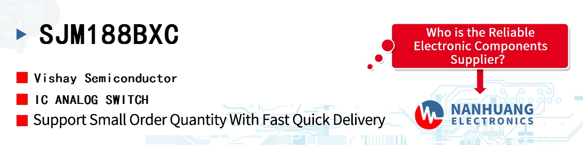 SJM188BXC Vishay IC ANALOG SWITCH