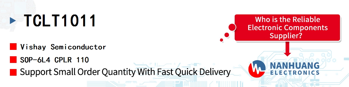 TCLT1011 Vishay SOP-6L4 CPLR 110