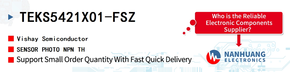 TEKS5421X01-FSZ Vishay SENSOR PHOTO NPN TH