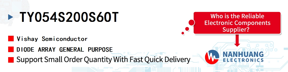 TY054S200S6OT Vishay DIODE ARRAY GENERAL PURPOSE