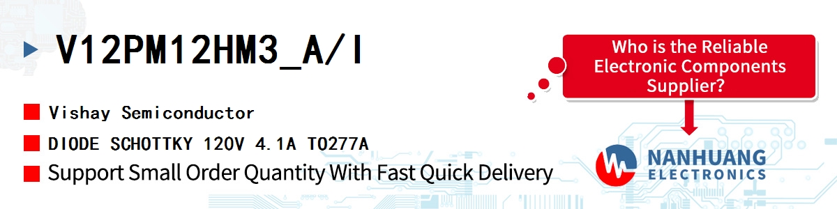 V12PM12HM3_A/I Vishay DIODE SCHOTTKY 120V 4.1A TO277A