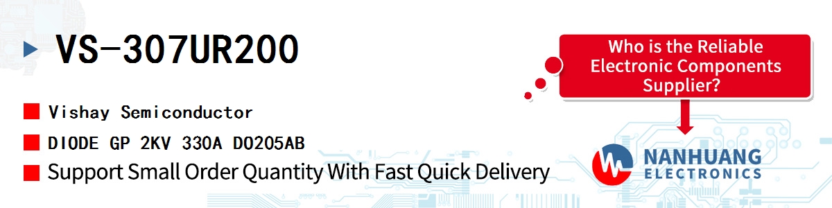 VS-307UR200 Vishay DIODE GP 2KV 330A DO205AB