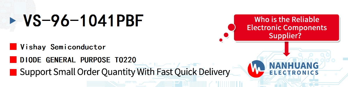 VS-96-1041PBF Vishay DIODE GENERAL PURPOSE TO220