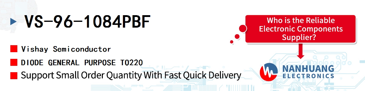 VS-96-1084PBF Vishay DIODE GENERAL PURPOSE TO220