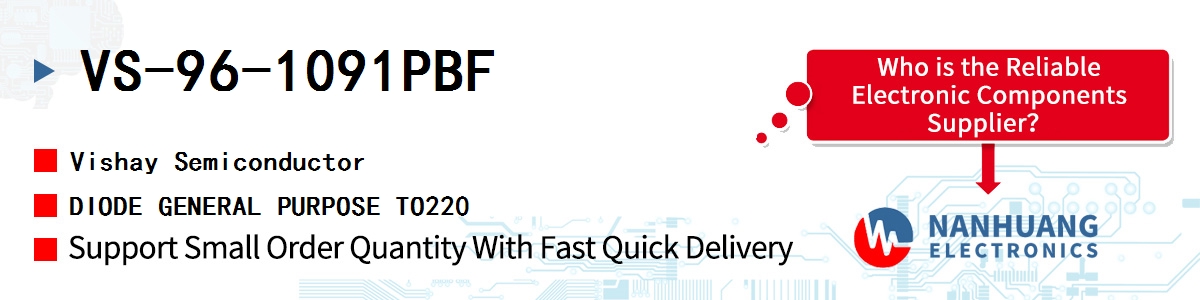 VS-96-1091PBF Vishay DIODE GENERAL PURPOSE TO220
