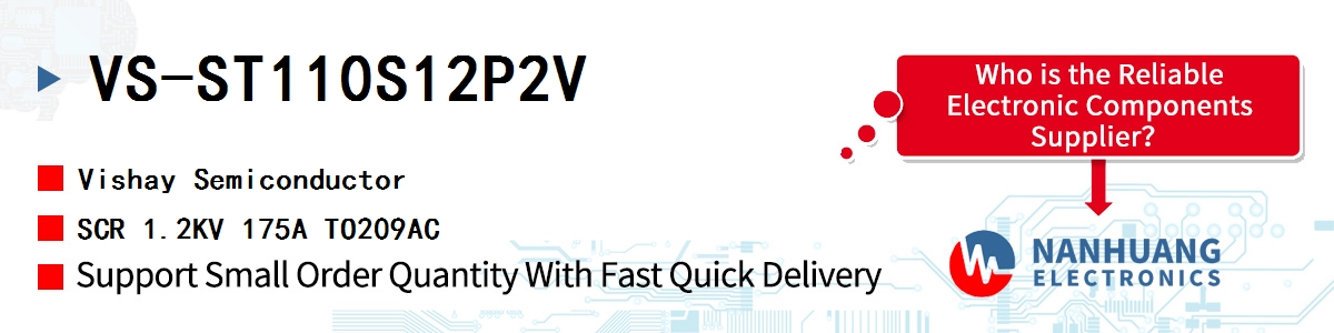 VS-ST110S12P2V Vishay SCR 1.2KV 175A TO209AC